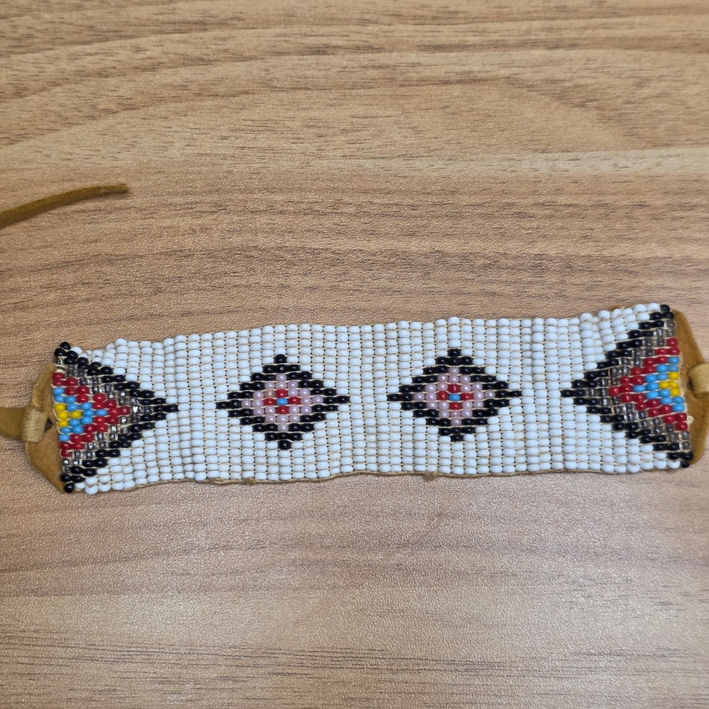 Native American Style Beaded Jewelry Thunderbird Necklace with Bracelet‎ & Pouch - Picture 10 of 14